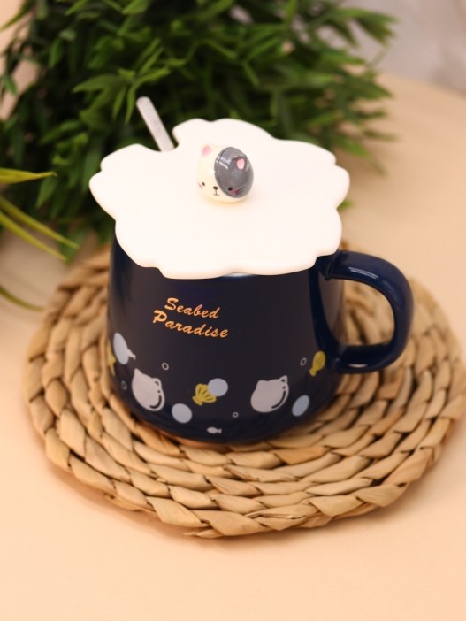 Кружка "Dream animal sea", blue (480 мл) 