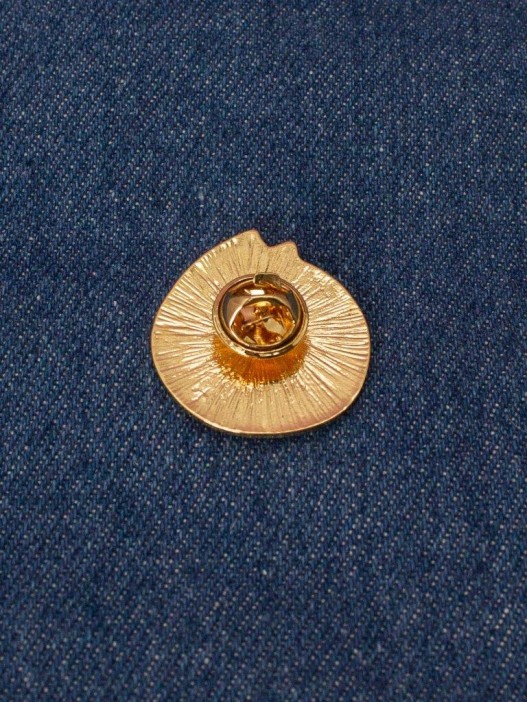 Значок металлический iLikeGift &quot;Black cat flower&quot; 