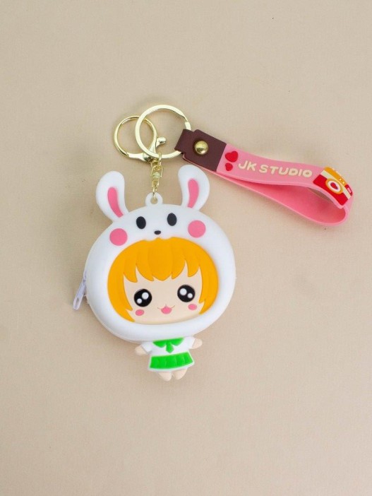 Брелок-кошелёк &quot;Nice bunny girl&quot;, white 