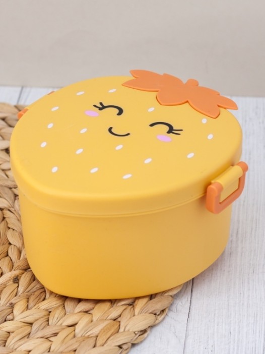 Ланчбокс &quot;Strawberry&quot;, yellow (750 мл) 