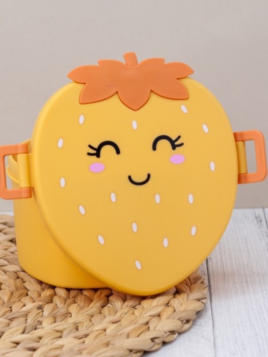 Ланчбокс &quot;Strawberry&quot;, yellow (750 мл) 