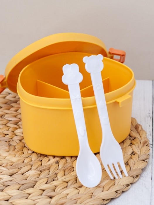 Ланчбокс &quot;Strawberry&quot;, yellow (750 мл) 