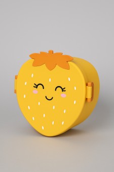 Ланчбокс "Strawberry", yellow