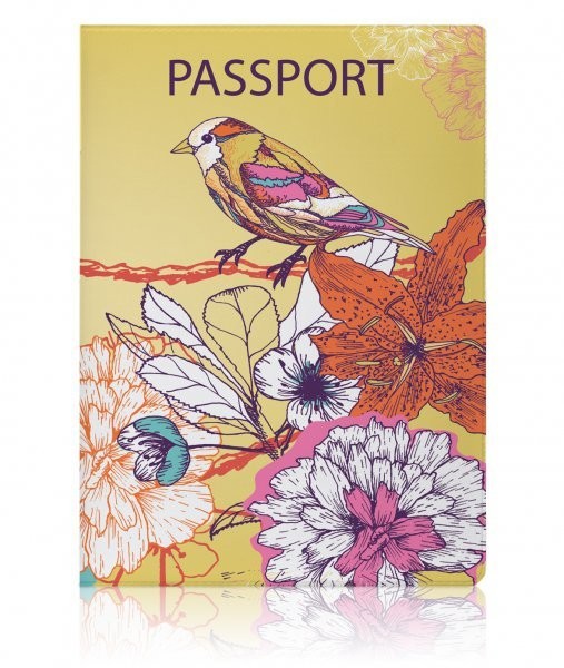 ОБЛОЖКА ДЛЯ ПАСПОРТА BIRD, плотность 600 мкм 