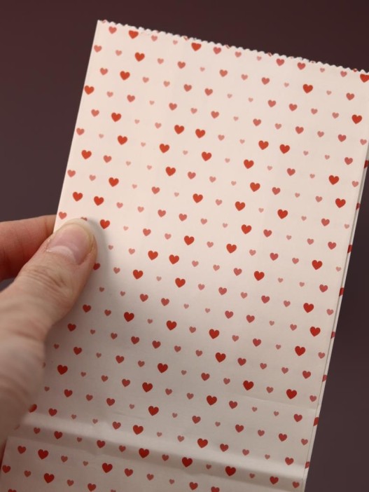 Набор подарочных пакетов+наклейки (6 шт.) &quot;Love&quot;, 18*9*5.5 