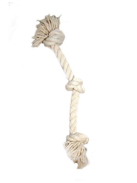 Игрушка для собак &quot;Канат с тремя узлами&quot;, 45см 