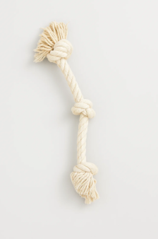 Игрушка для собак "Канат с тремя узлами", 45см