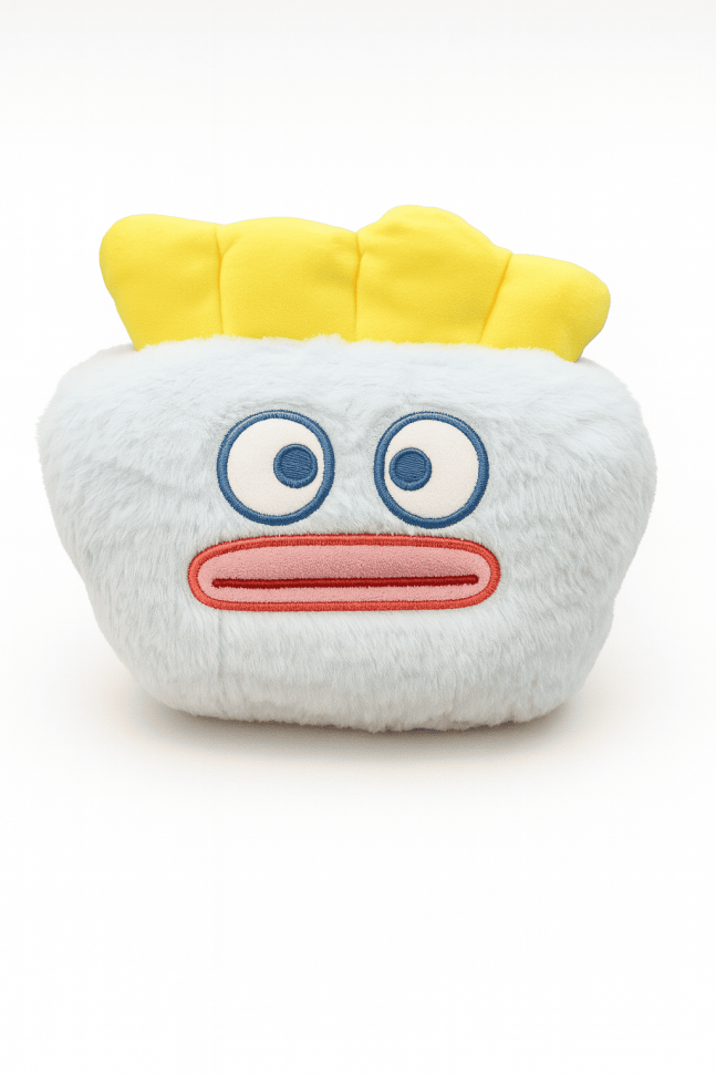 Мягкая игрушка (3+) "Растение-монстр", синяя, 17 см