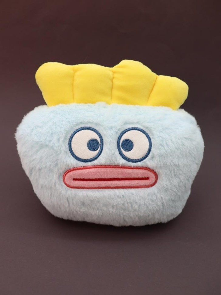 Мягкая игрушка (3+) "Растение-монстр", синяя, 17 см