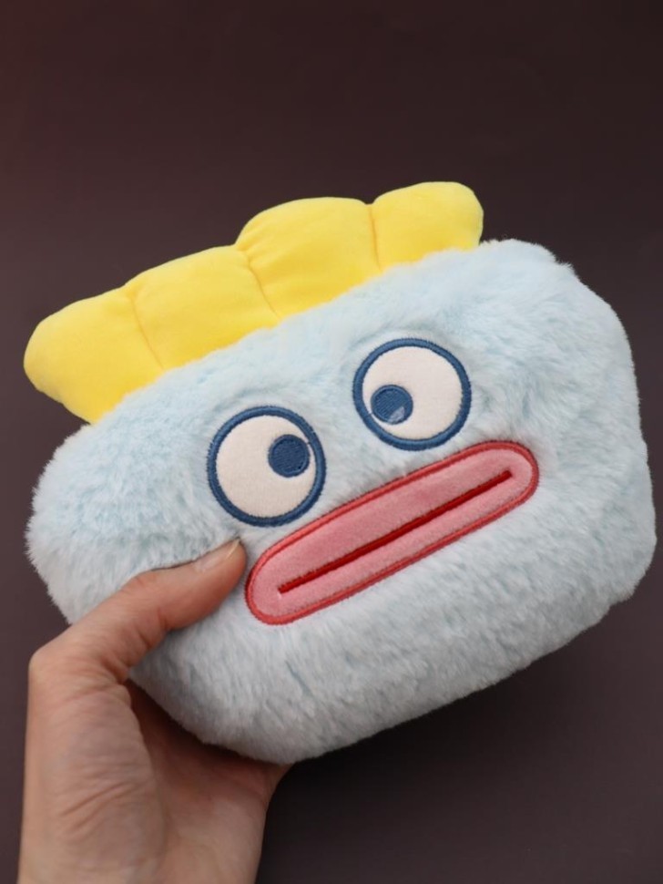 Мягкая игрушка (3+) "Растение-монстр", синяя, 17 см