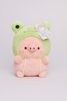 Мягкая игрушка "Pig masquerade", green, 30 см