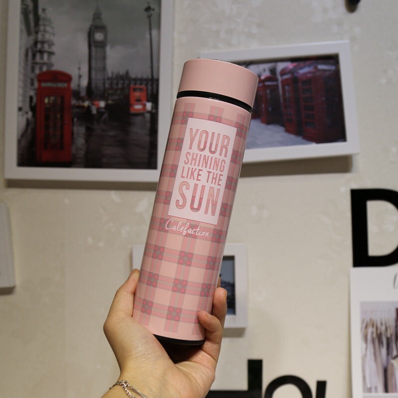 M-2729W Термос "Your shining like the sun", pink (400ml)