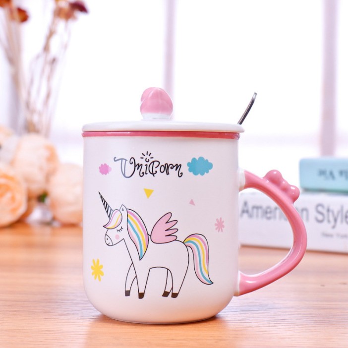 Кружка "Единорог", pink (400ml) 