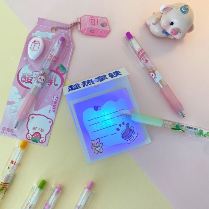 Светящаяся ручка с невидимыми чернилами &quot;Sour and Sweet Milk&quot;, pink 