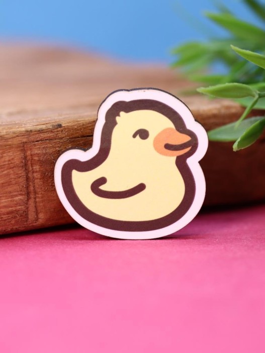 Значок ECO из дерева Lovely duck 