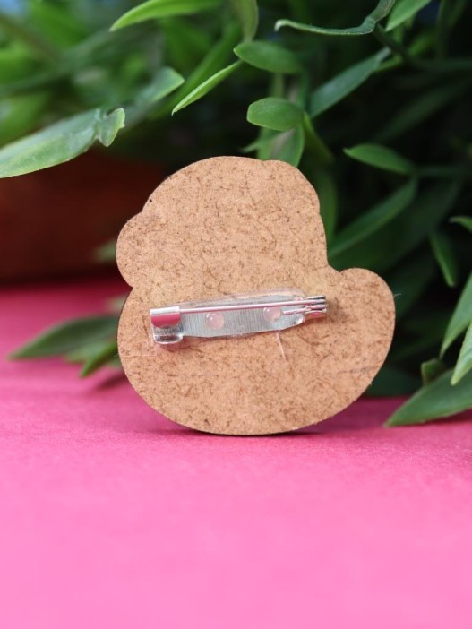 Значок ECO из дерева Lovely duck 