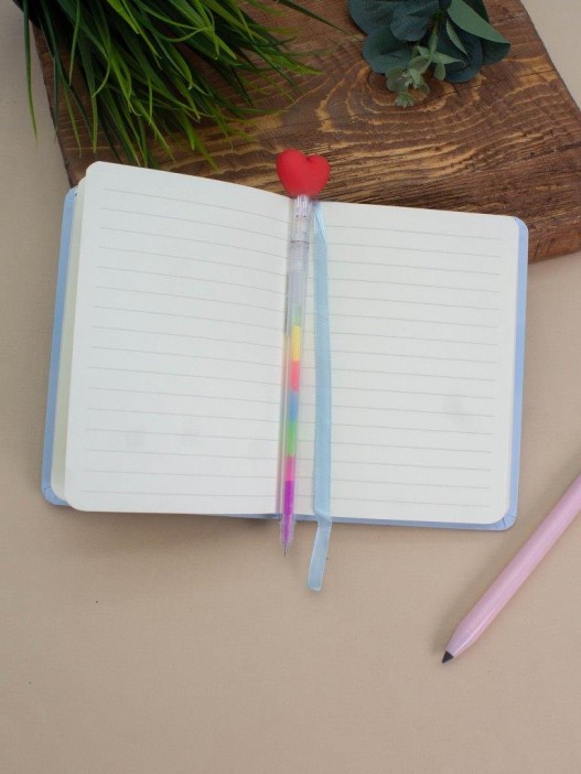 Блокнот (А6) &quot;Mermaid friends&quot;, blue (10.5*14.5) 