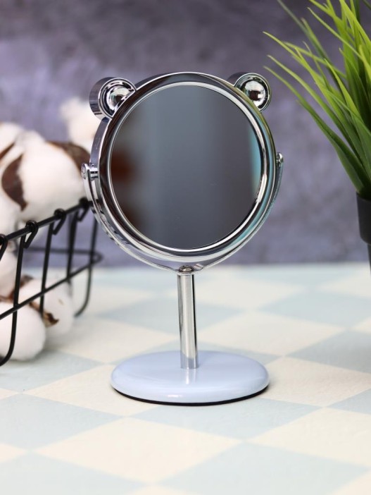 Зеркало настольное на ножке &quot;Relax cat&quot;, голубое (10,5*18 см) 