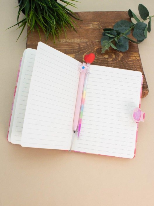 Блокнот (B6) &quot;Love pattern&quot;, red (18.5*13) 