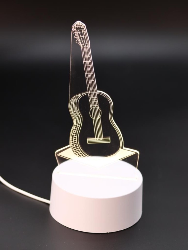 Ночник iLikeGift "Guitar" LED, USB (9х20 см)
