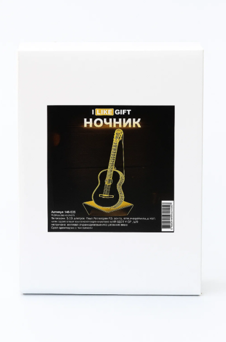 Ночник iLikeGift &quot;Guitar&quot; LED, USB (9х20 см) 