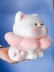 Копилка «Cute cat» (19 см), пластик 