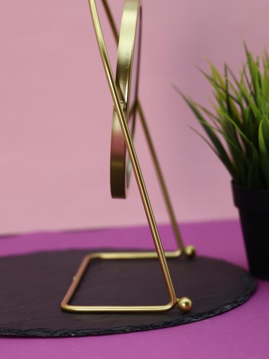 Зеркало настольное GIRLY &quot;Golden sun&quot;, yellow 