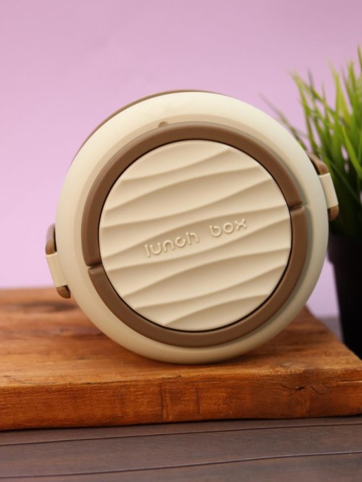 Ланчбокс «Round box» 2 яруса, white (1400 мл) 