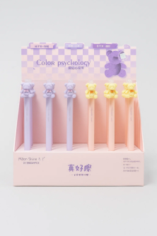 Ручка пиши-стирай "Color psychology", mix, шоу-бокс 36 шт.