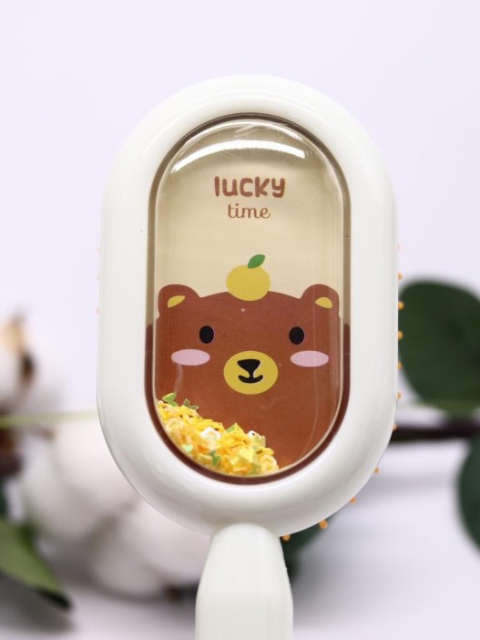 Расческа «Lucky bear», white 