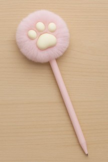 Ручка с помпоном &quot;The foot&quot;, pink