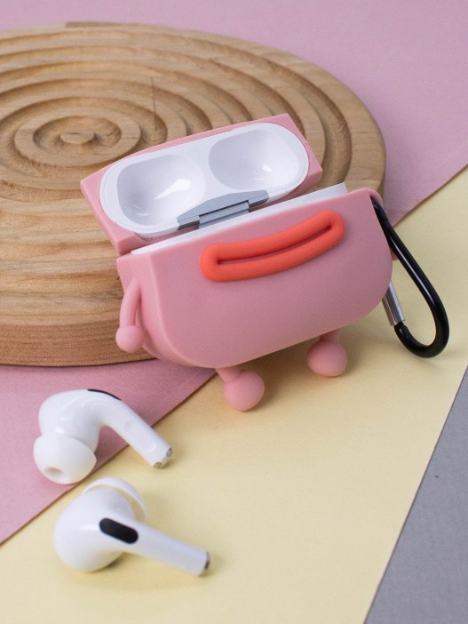 Чехол для AirPods Pro &quot;Lazy frog&quot;, pink 