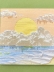 Блок стикер для записей "Scenery", orange