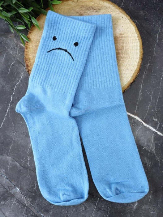 Носки женские &quot;Negative from you&quot;, р. 35-40, голубой 