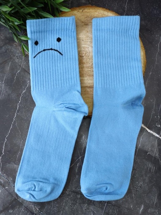 Носки женские &quot;Negative from you&quot;, р. 35-40, голубой 