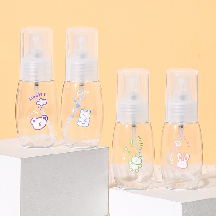 Дорожная бутылочка &quot;Bear hello&quot;, green (85 ml) 