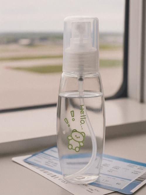 Дорожная бутылочка &quot;Bear hello&quot;, green (85 ml) 