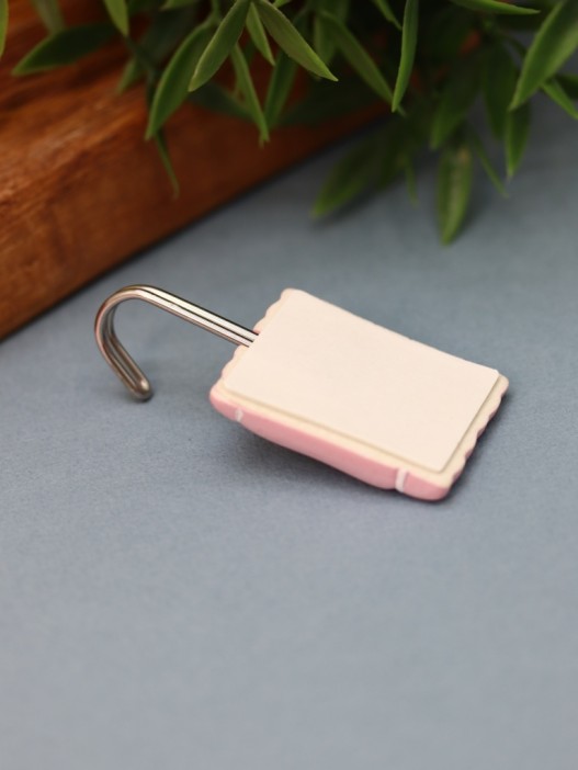 Крючок на липучке «Chips», pink 