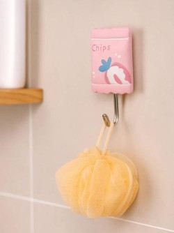 Крючок на липучке «Chips», pink