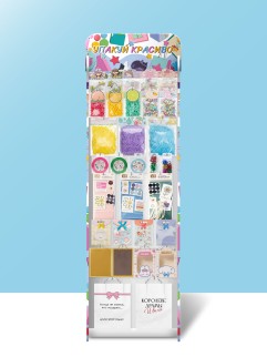 Стойка с крючками "Упакуй красиво" + комплект подарочной упаковки