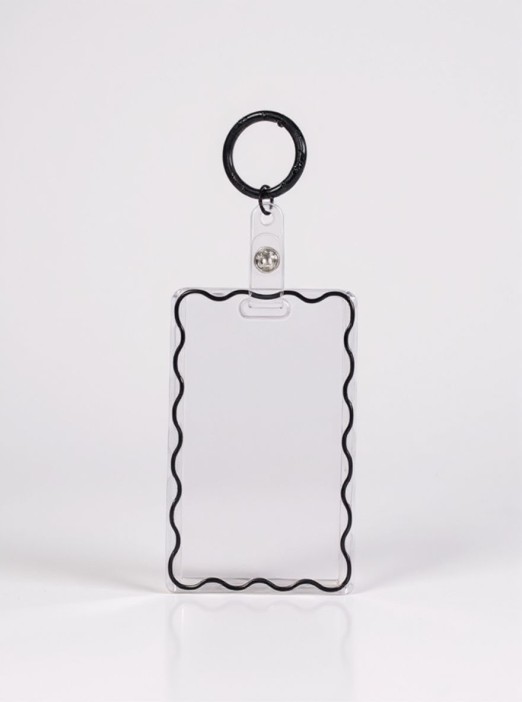 Футляр для карт &quot;Wave outline&quot;, black 