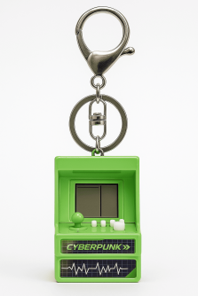 Брелок - игра "Slot machine", green