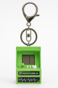 Брелок - игра "Slot machine", green