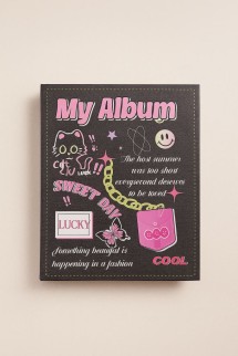 Фотоальбом - биндер для карт "Sweet day", 20 страниц(19,5*23,5 см)