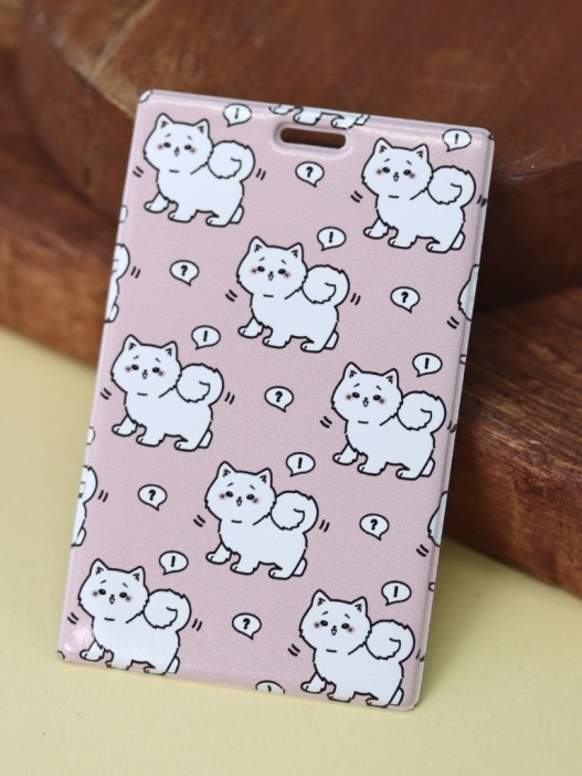 Держатель для карт Аниме «Many white cat» (6,5 х 10,4 см) 