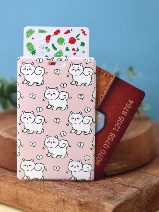 Держатель для карт Аниме «Many white cat» (6,5 х 10,4 см) 