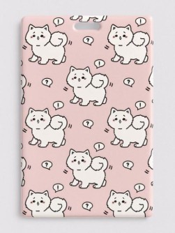 Держатель для карт Аниме «Many white cat» (6,5 х 10,4 см)