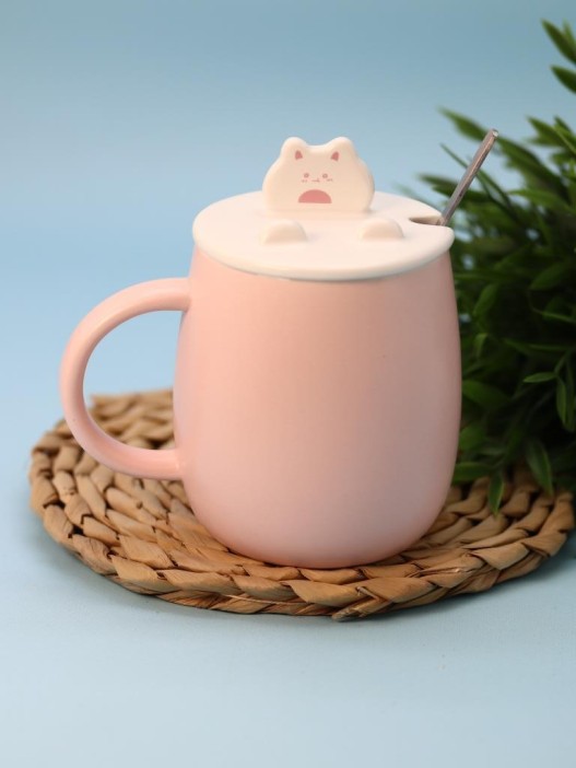 Кружка "Ball Rabbit white", pink (440 мл) 