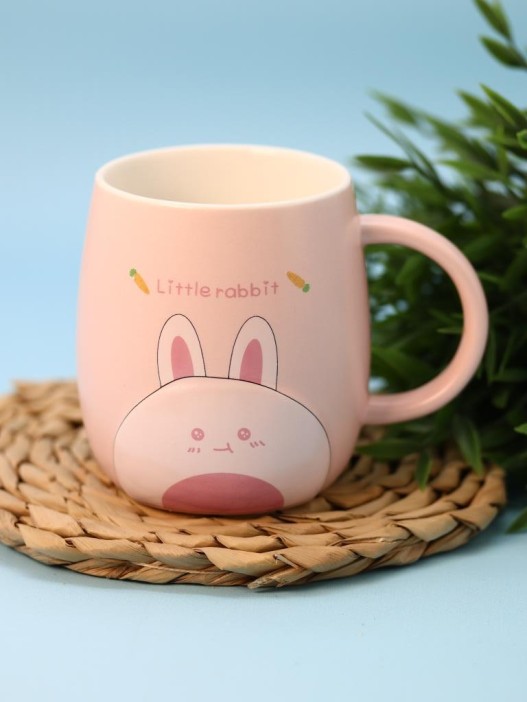 Кружка "Ball Rabbit white", pink (440 мл) 
