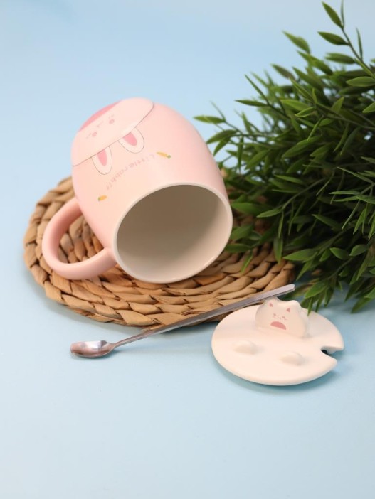 Кружка "Ball Rabbit white", pink (440 мл) 